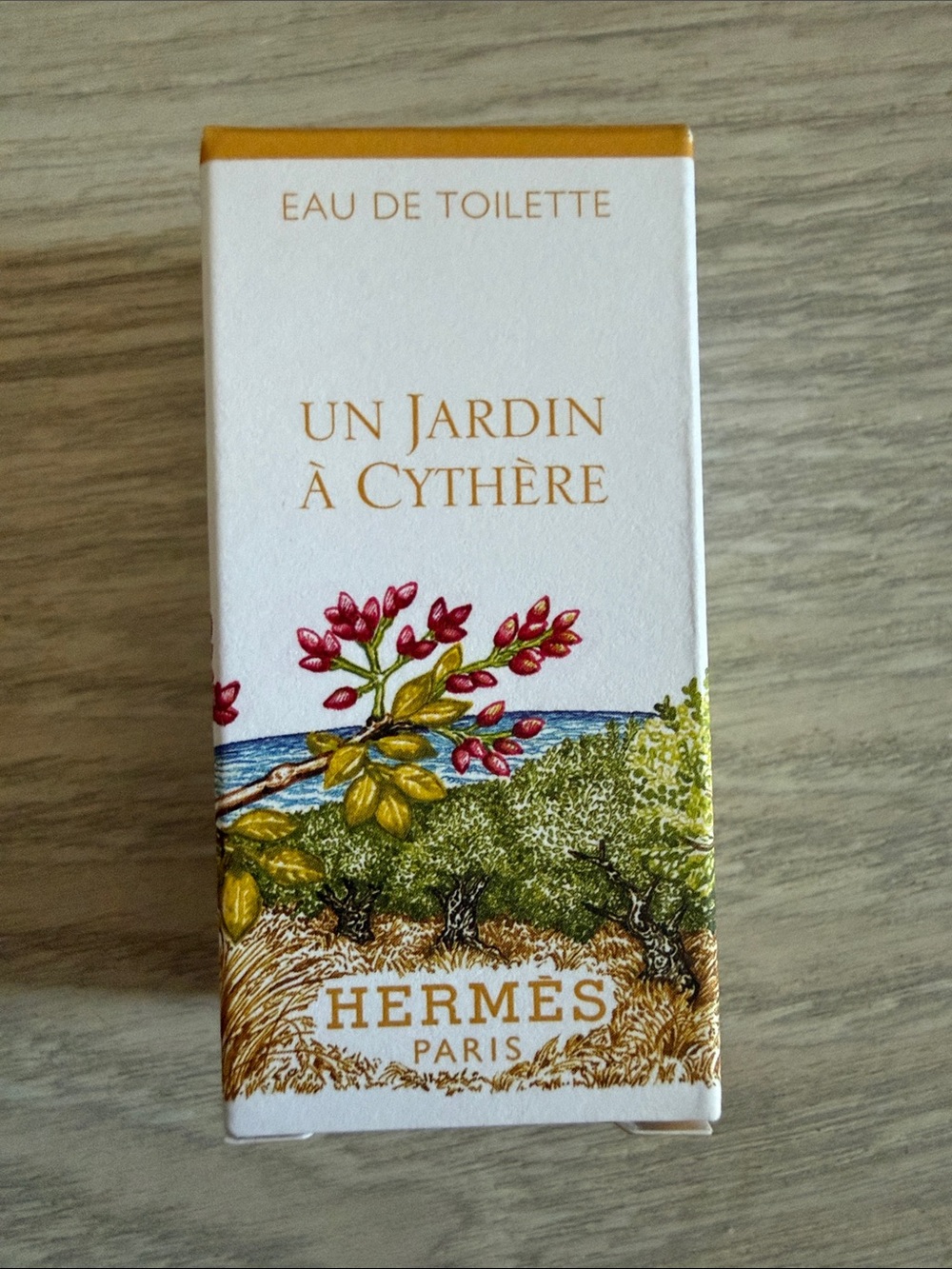 Hermès Un Jardin à Cythère Box - White, Gold, Green, Blue, Red